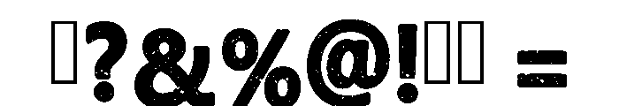 Modern Beach Regular Font OTHER CHARS