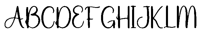 Modern_Calligraphy Font UPPERCASE