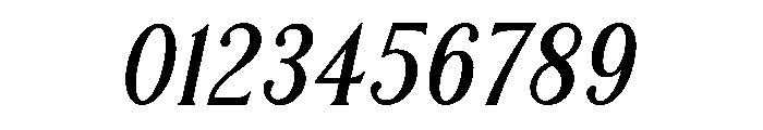 Modern Chic Refined Bold Italic Font OTHER CHARS