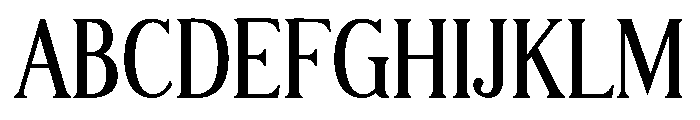 Modern Chic Refined Bold Font UPPERCASE
