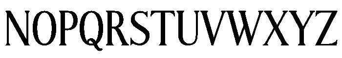 Modern Chic Refined Bold Font UPPERCASE