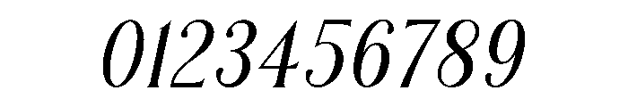 Modern Chic Refined Italic Font OTHER CHARS