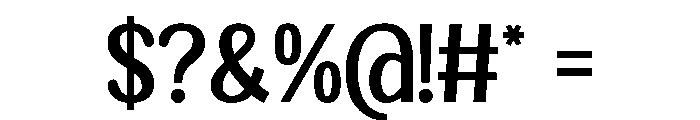 Modern Children Font OTHER CHARS