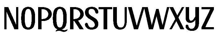 Modern Children Font UPPERCASE
