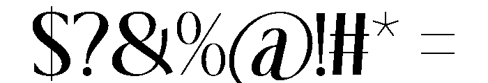 Modern Christmas Regular Font OTHER CHARS