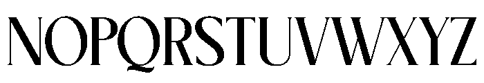 Modern Christmas Regular Font UPPERCASE