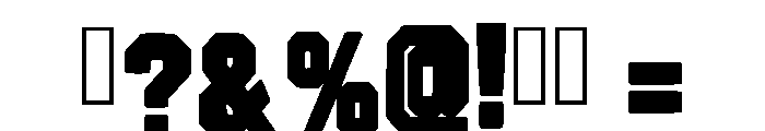 Modern College Regular Font OTHER CHARS