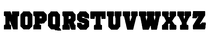 Modern College Regular Font UPPERCASE