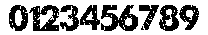 Modern Combat Regular Font OTHER CHARS