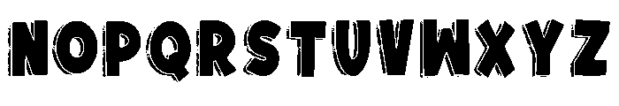 Modern Comic Regular Font LOWERCASE