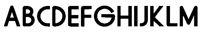 Modern Concept Regular Font UPPERCASE