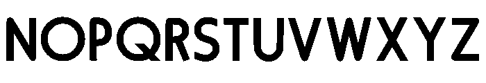 Modern Concept Regular Font UPPERCASE