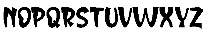 Modern Design2 Font UPPERCASE