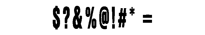 Modern Elite Font OTHER CHARS