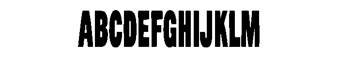 Modern Elite Font UPPERCASE