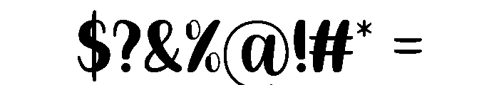 Modern Farmer Font OTHER CHARS