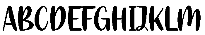 Modern Farmer Font UPPERCASE