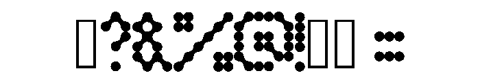 Modern Game Regular Font OTHER CHARS