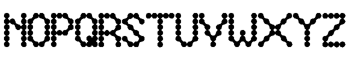 Modern Game Regular Font LOWERCASE