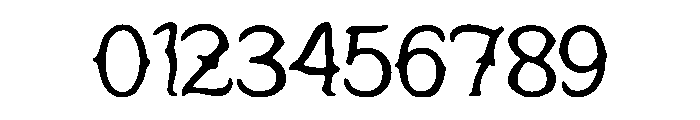 Modern_Goth Font OTHER CHARS