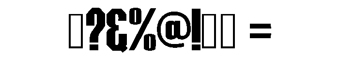 Modern Graffiti Regular Font OTHER CHARS