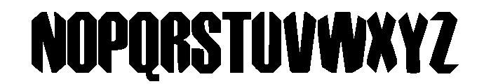Modern Graffiti Regular Font UPPERCASE