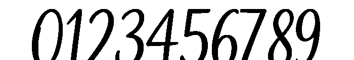 Modern Hand Flow Font OTHER CHARS
