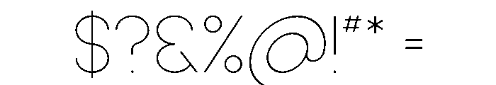 Modern Heritage Sans Font OTHER CHARS