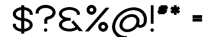Modern Heritage Void Font OTHER CHARS