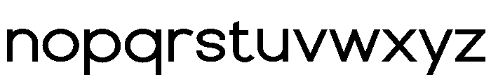 Modern Heritage Void Font LOWERCASE