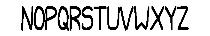 Modern Holidays Regular Font UPPERCASE