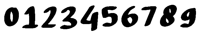 Modern Ink Regular Font OTHER CHARS
