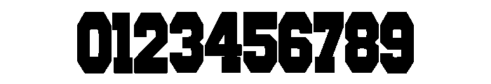 Modern Jersey Regular Font OTHER CHARS