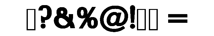 Modern Lecture Regular Font OTHER CHARS