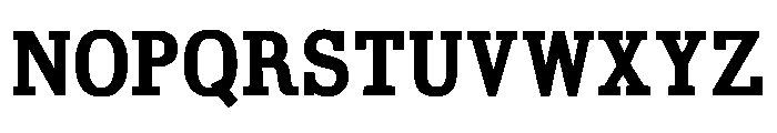 Modern Lecture Regular Font UPPERCASE
