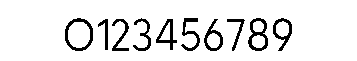 Modern Limited Regular Font OTHER CHARS
