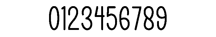 Modern Limited Font OTHER CHARS