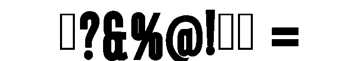 Modern Luxury Regular Font OTHER CHARS