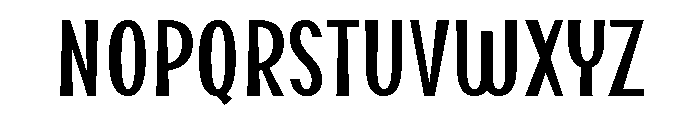 Modern People Font LOWERCASE