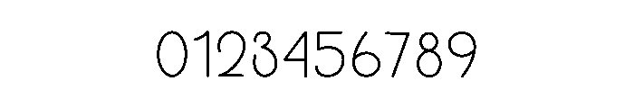 Modern Quality Font OTHER CHARS