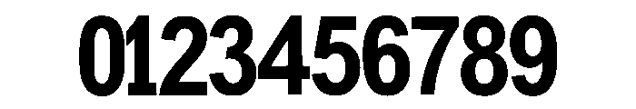 Modern Retro Regular Font OTHER CHARS