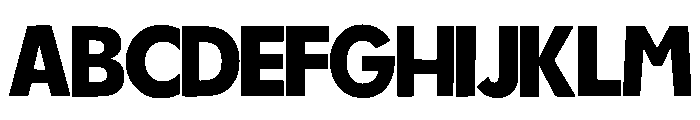 Modern Rongsok Regular FONT
