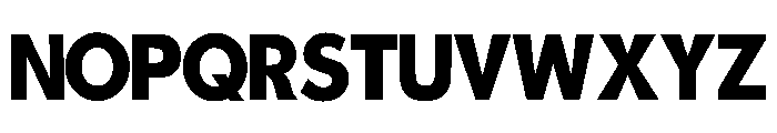 Modern Rongsok Regular Font LOWERCASE