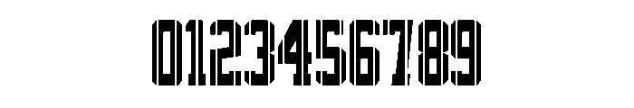 Modern Rugby Regular Font OTHER CHARS