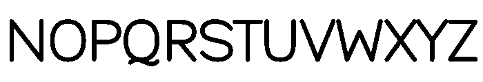 Modern Spooky Font UPPERCASE