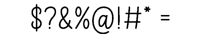 Modern Stories Font OTHER CHARS
