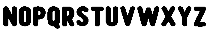 Modern Student Regular Font UPPERCASE