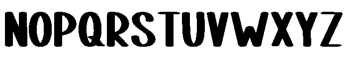 Modern Summer Regular Font UPPERCASE
