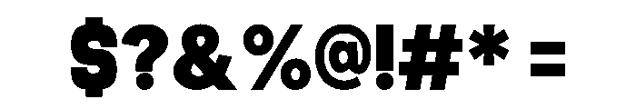 Modern Thinking Regular Font OTHER CHARS