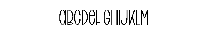 Modern Wonder Font UPPERCASE